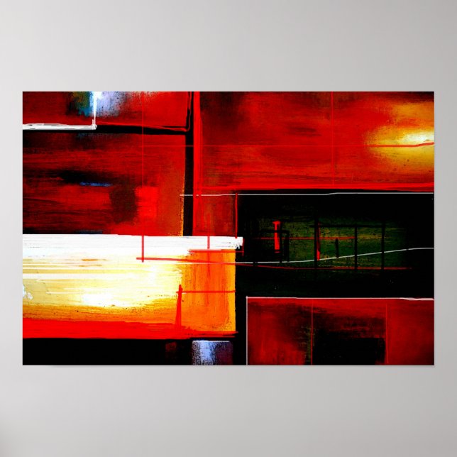 Poster d'impression d'art Abstrait (Devant)