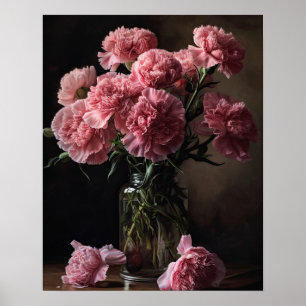 Poster d'impression de l'art rose