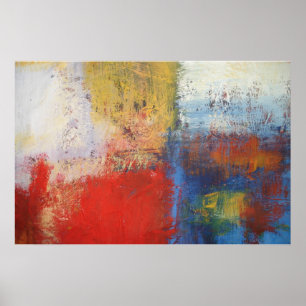 Poster d'impression de peinture Abstraite moderne