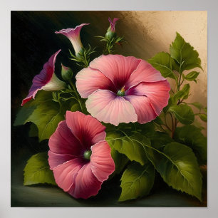 Poster d'impression Pink Petunias