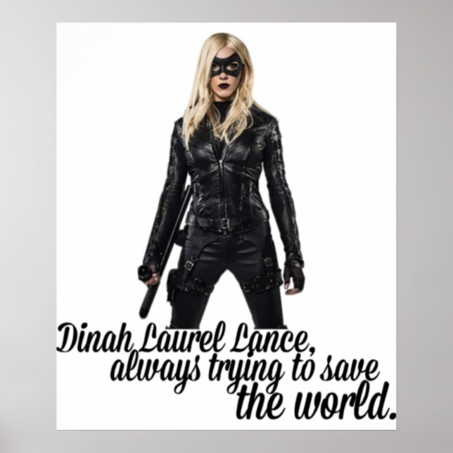 Poster Dinah Laurel Lance (Devant)