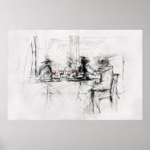 Dîner Abstrait -