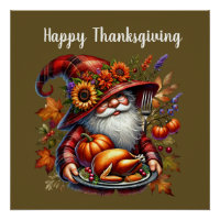 Dîner de dinde Thanksgiving saisonnier