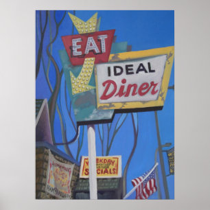 POSTER DÎNER IDÉAL