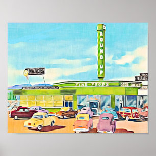 Poster Diner-Store 1940