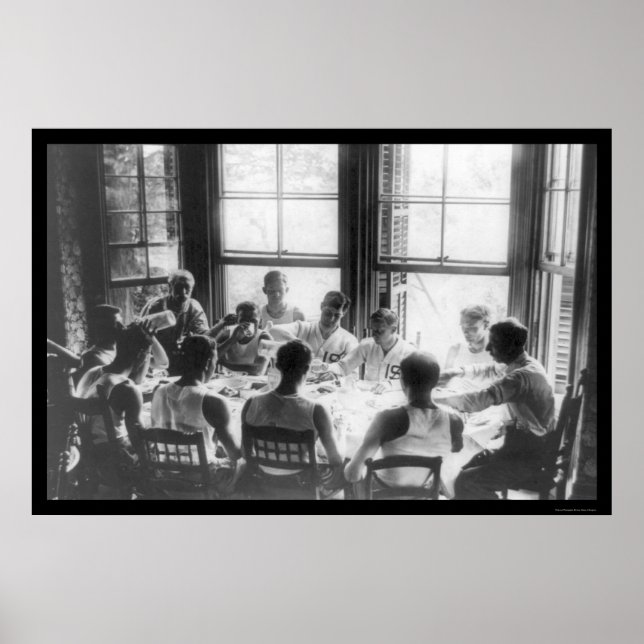 Poster Dîner Syracuse 1908 (Devant)