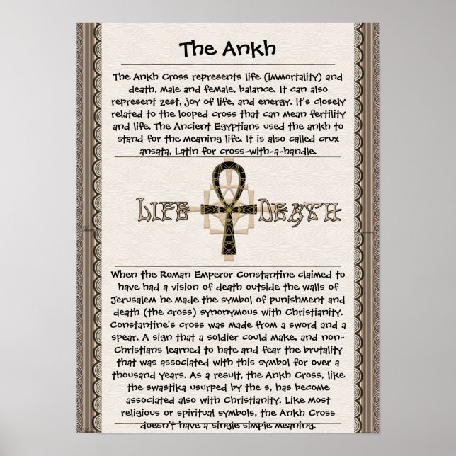Poster d'information Ankh (Devant)