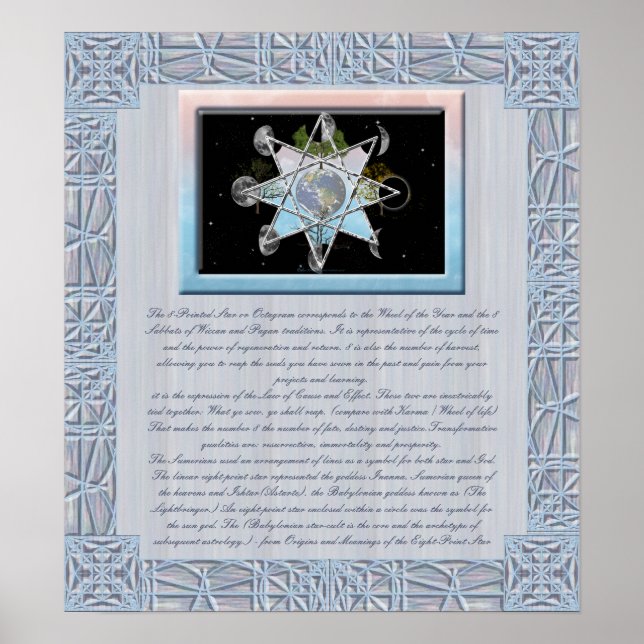 Poster d'information Octagram (Devant)