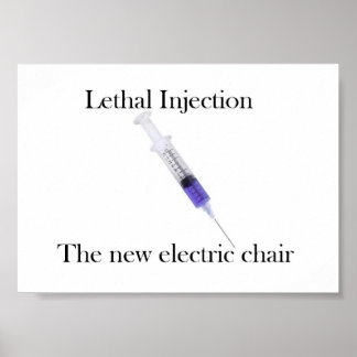 Poster d'injection létale