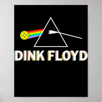 Poster Dink Player Vintage Retro Pickleball Hommes