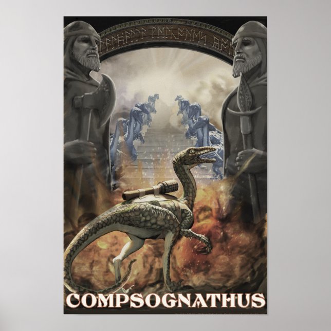 Poster Dino D-Day : Compy (Devant)