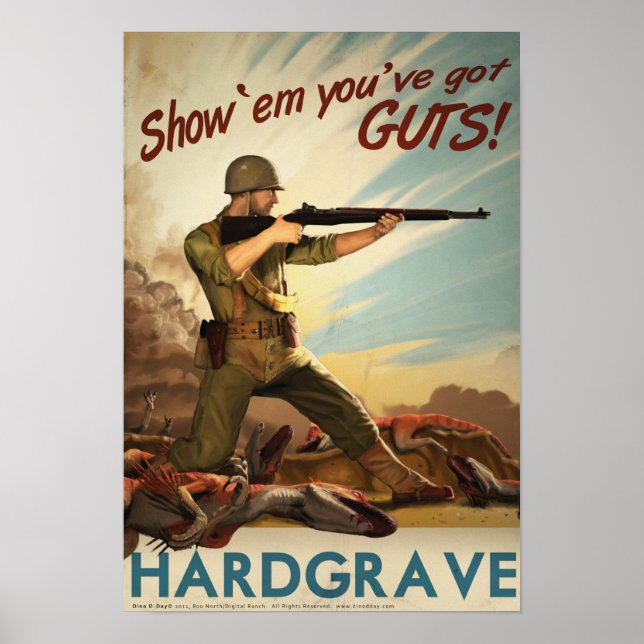 Poster Dino D-Day : Hardgrave (Devant)