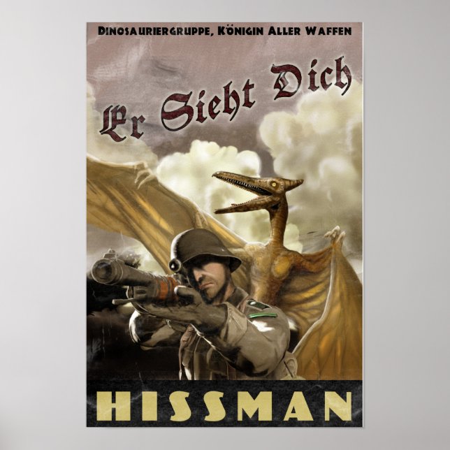 Poster Dino D-Day : Hissman (Devant)