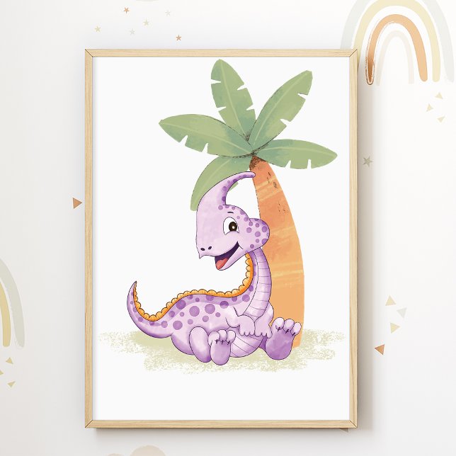 Poster Dino Nursery Dinosaures Salle Enfants Impri (Créateur téléchargé)