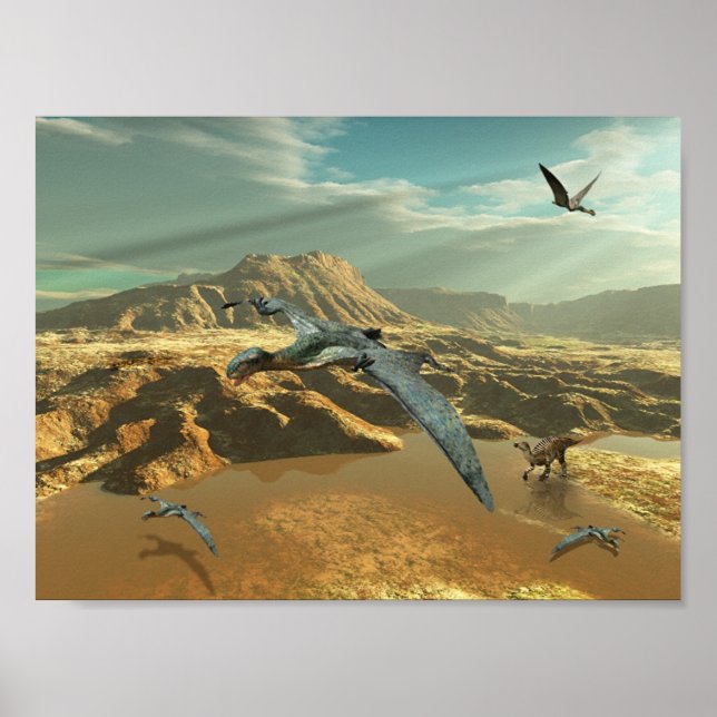 Poster Dinosaure (Devant)