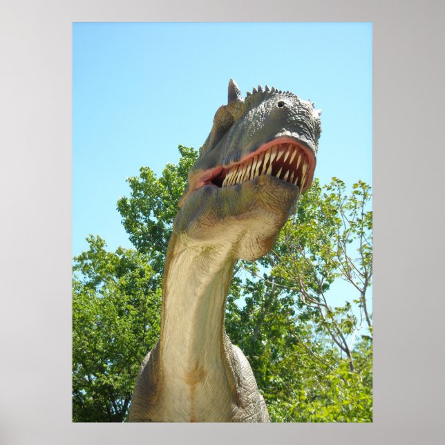 Poster Dinosaure T-Rex (Devant)
