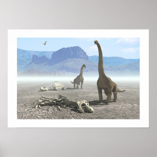 Poster Dinosaures