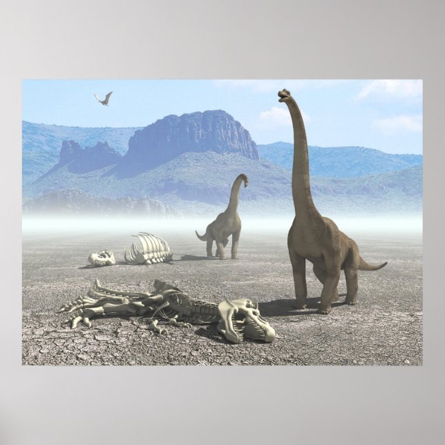 Poster Dinosaures (Devant)