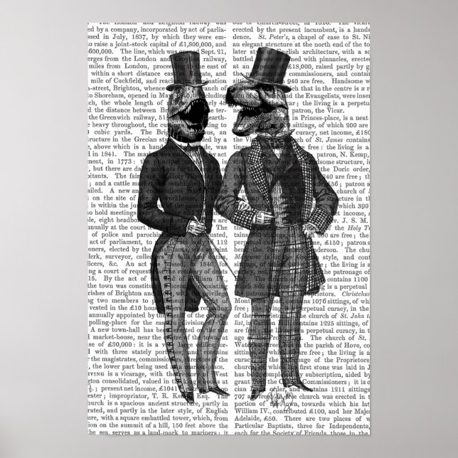 Poster Dinosaures Hommes Sortent La Nuit (Devant)