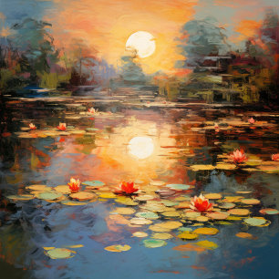 Poster D'inspiration monet