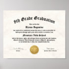 Diplôme de 5e ou 8e année ou de promotion