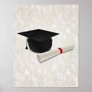 Poster Diplôme de diplôme de fin d'études sur mesure