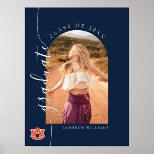Poster Diplôme de l'Université d'Auburn - Auburn Tigers