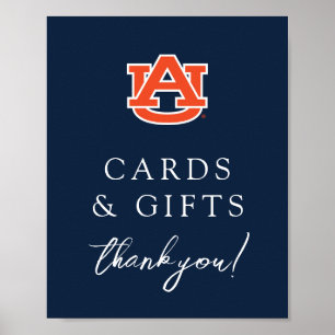 Poster Diplôme de l'Université d'Auburn - Auburn Tigers