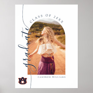 Poster Diplôme de l'Université d'Auburn   Auburn Tigers