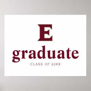 Poster Diplôme de l'Université Elon