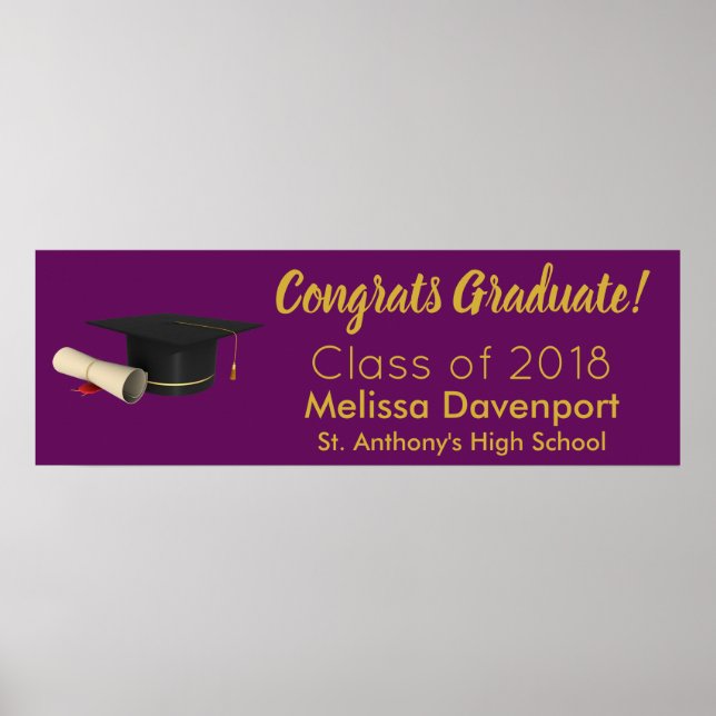 Poster Diplôme d'études supérieures et diplômes (Devant)