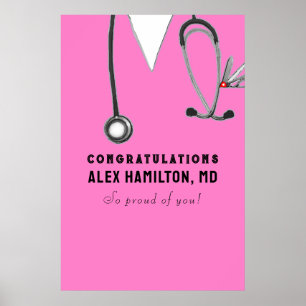 Poster Diplôme Médicale