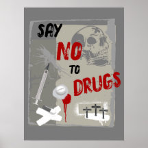Dire Non Aux Drogues Mort Sombre Anti Drogue