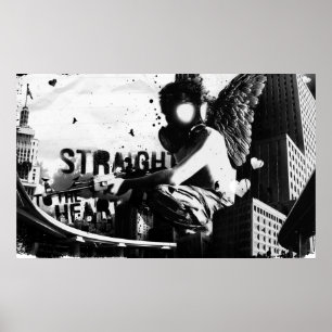 Poster Directement au coeur