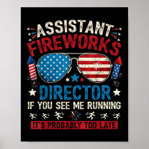 Poster Directeur de Feux d'Artifice Instantanés Si Vous V