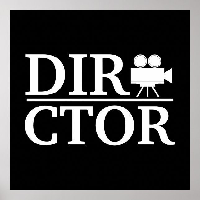 Poster Directeur de movie (Devant)