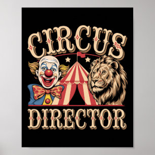 Poster Directeur du cirque