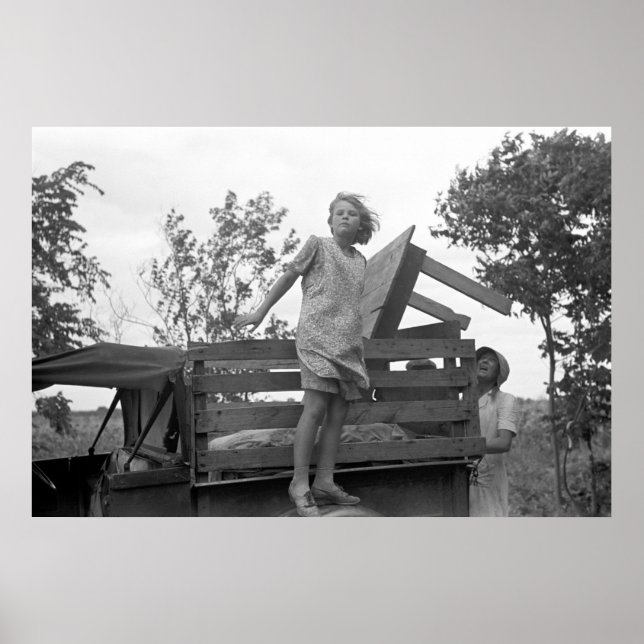 Poster Direction Californie : années 1930 (Devant)