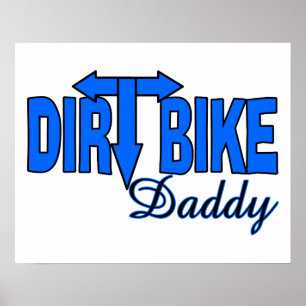 Poster Dirt Bike papa