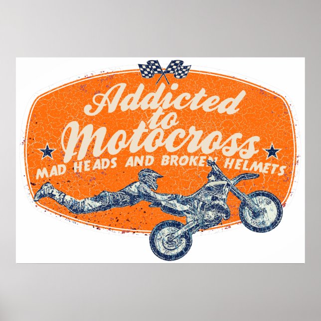 Poster Dirt racer (Devant)