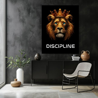 Poster Discipline du lion