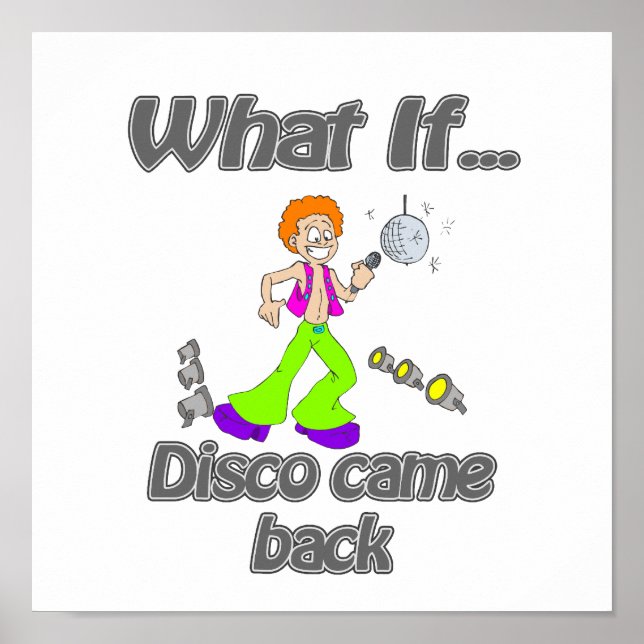 Poster disco (Devant)