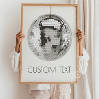Disco Ball Wall Art personnalisé