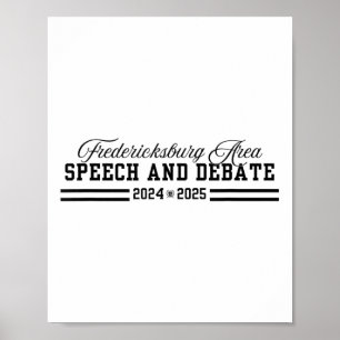 Poster Discours Et Débat Du Fmn 2024-2025