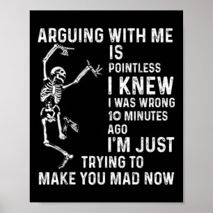 Poster Discuter avec moi est inutile, je savais que j'ava
