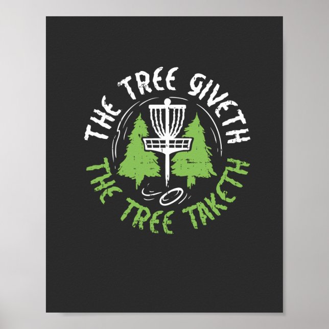 Poster Disk Golf (Devant)