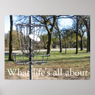 Poster Disk Golf