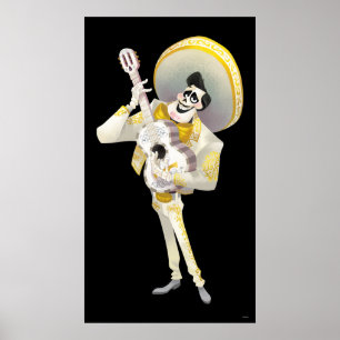 Poster Disney Pixar Coco Ernesto Jouer de la guitare