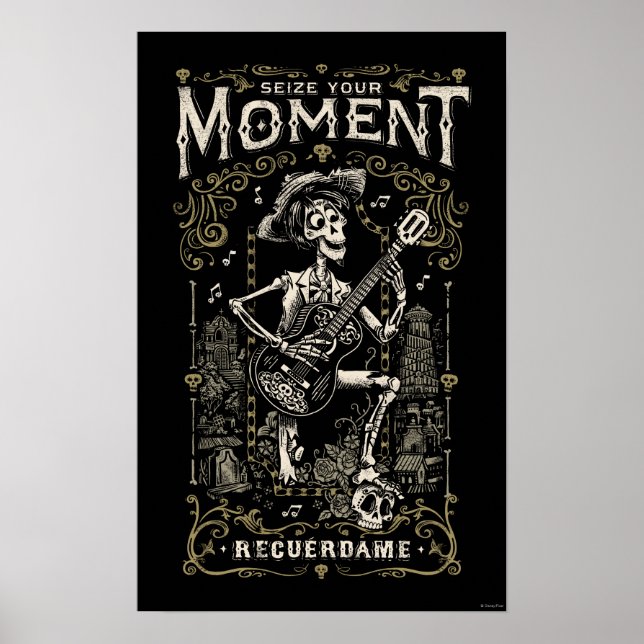 Poster Disney Pixar Coco | Hector - Citation drôle (Devant)
