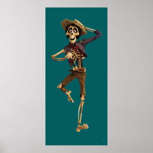 Poster Disney Pixar Coco   Hector   Dancing Skeleton